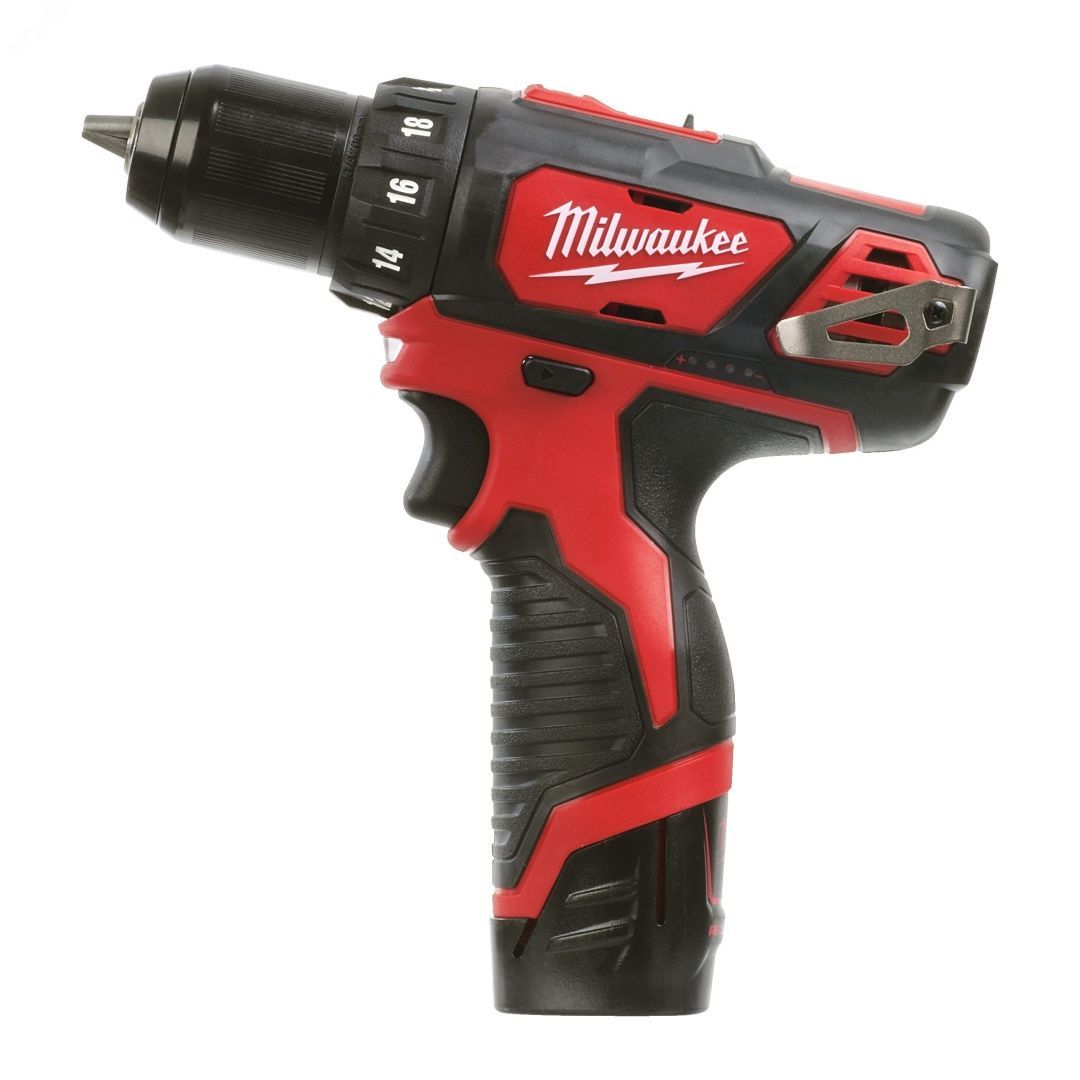 Аккумуляторная дрель-шуруповерт Milwaukee M12 BDD-202С 4933441915