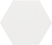 Плитка из керамогранита Esagono Bianco для пола 25,8x29