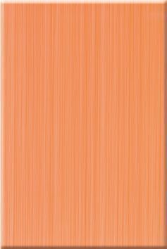 Керамическая плитка Ретро оранжевый для стен 25x35