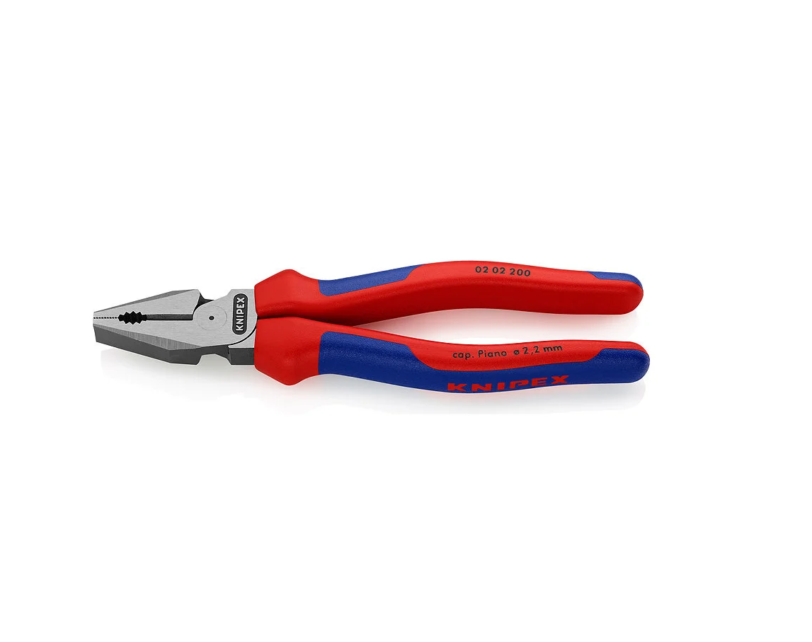 Плоскогубцы комбинированные особой мощности, 200 мм, KNIPEX 02 02 200 KN-0202200