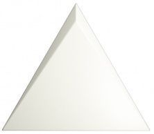 Керамическая плитка Evoke 218245 Triangle Cascade White Matt для стен 15x17