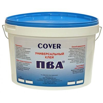 Клей контактный Cover ПВА универсальный 10 кг