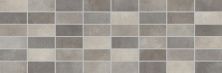 Керамическая плитка ФИОРИ ГРИДЖИО Fiori Grigio мозаика темно-серая 1064-0048/1064-0103 для стен 20x60