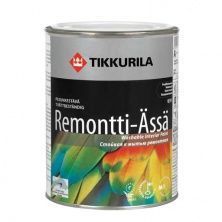 Tikkurila Remontti-Assa / Тиккурила Ремонтти-Ясся Краска для стен и потолков акрилатная полуматовая