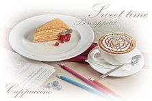 Керамическая плитка Breakfast D3D137 20х30 Декор 20x30