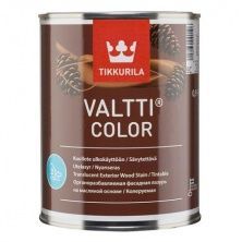 TIKKURILA VALTTI COLOR лазурь фасадная, колеруемая, на маслянной основе (0,9л)