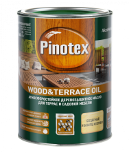 Pinotex Wood&Terrace Oil / Пинотекс Вуд&Терас Ойл Масло для защиты древесины атмосферостойкое