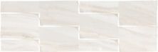 Керамическая плитка Lira Prisma White для стен 25x75