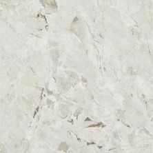 Плитка из керамогранита MARBLES SANTORO CREAM leviglass Rect для стен и пола, универсально 75x75