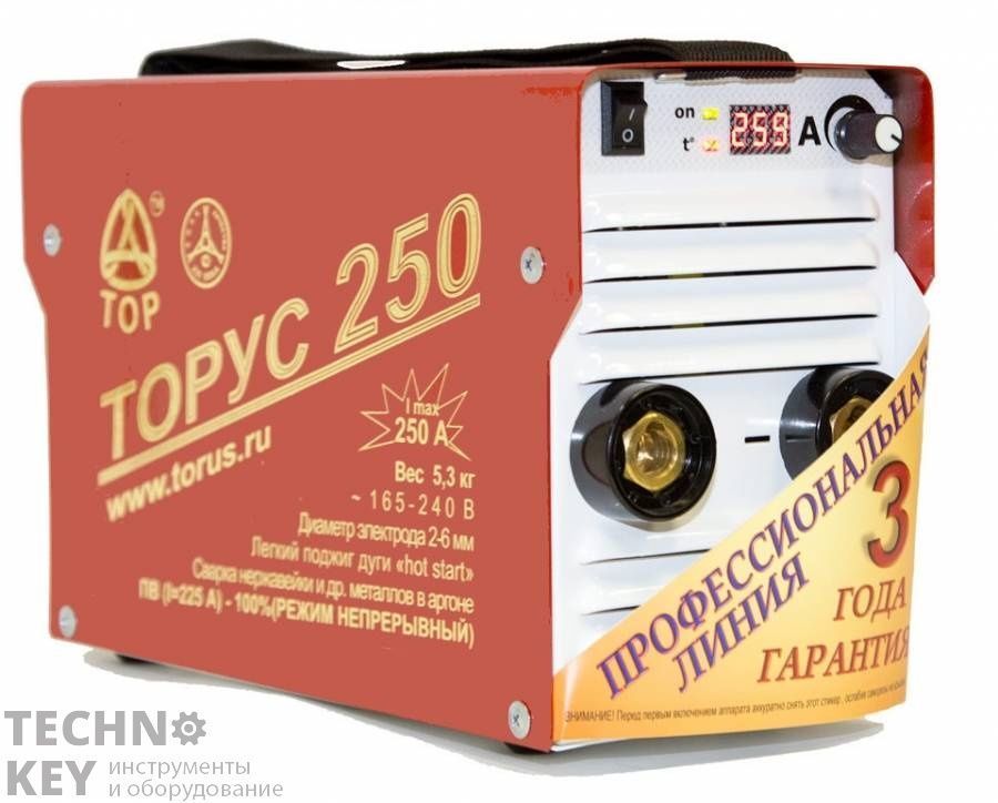 Инверторный сварочный аппарат ТОРУС-250 ЭКСТРА (ПДУ)