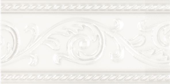 Керамическая плитка Caprichosa Cenefa Yara Blanco Бордюр 7,5x15