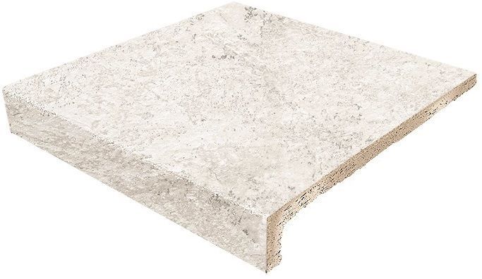 Плитка из керамогранита Evolution Stone White Ступень 31x33