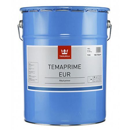 TIKKURILA (INDUSTRIAL) ТЕМАПРАЙМ ЭУР TVT4001 грунтовка алкидная серая (20л)*