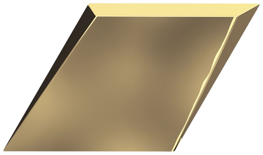 Керамическая плитка Evoke 218350 Diamond Drop Gold Glossy Декор 15x25,9