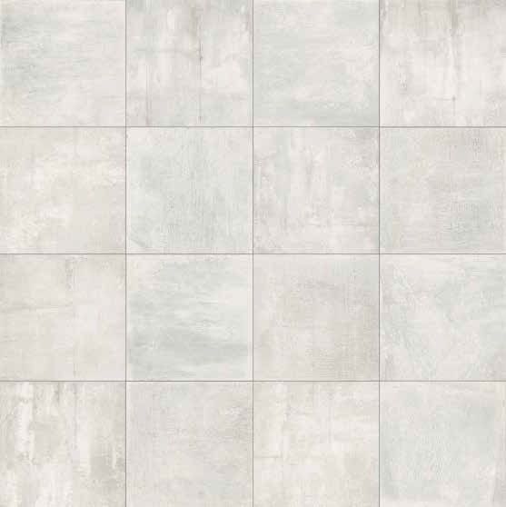 Мозаика FLUID Mosaico Concrete White Lapp 2,3х2,3 Р 30x30