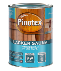 Pinotex Lacker Sauna/Пинотекс Лакер Сауна Лак термостойкий