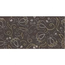 Керамическая плитка Наоми коричневый Декор 19,8x39,8
