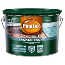 PINOTEX LACKER YACHT 40 лак акидно-уретановый д/вн. и наружных работ, полуматовый (9л)