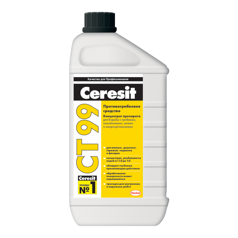 Ceresit CT 99 / Церезит ЦТ 99 Антисептик защитный универсальный