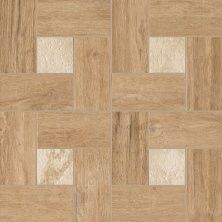 Плитка из керамогранита WOOD 610110000058 НЛ-ВУД ОЛИВ ВСТАВКА ГЛАМУР Декор 45x45