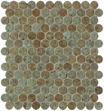 Мозаика fPDJ Sheer Deco Rust Round Mosaico 29,5x32,5