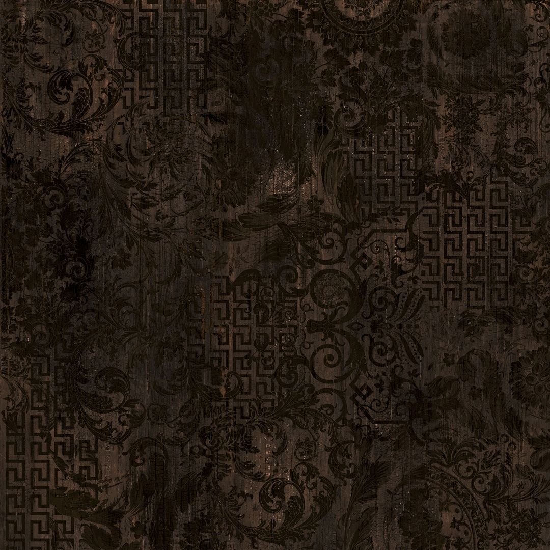 Плитка из керамогранита Eterno Patchwork Brown для стен и пола, универсально 80x80