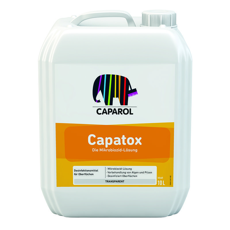 CAPAROL CAPATOX раствор антиплесень для очистки от поражения водорослями и грибками (1л)