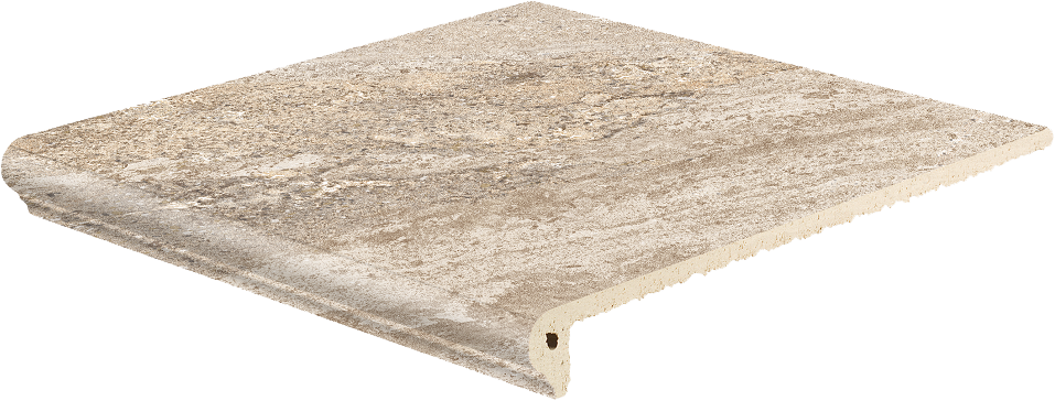 Клинкерная плитка Frankfurt Florentiner-Stufe Gelbbeige Ступень 31x32