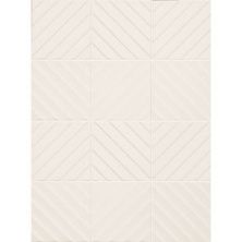 Керамическая плитка 4D Diagonal White для стен 20x20