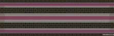 Керамическая плитка Aure Decor Lines Wellness Purple Декор 15x45