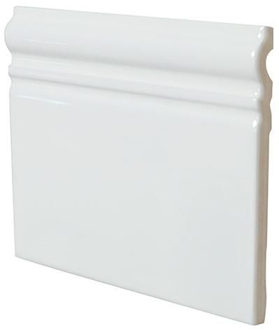 Керамическая плитка INMETRO Skirting Blanco Brillo Плинтус 15x15