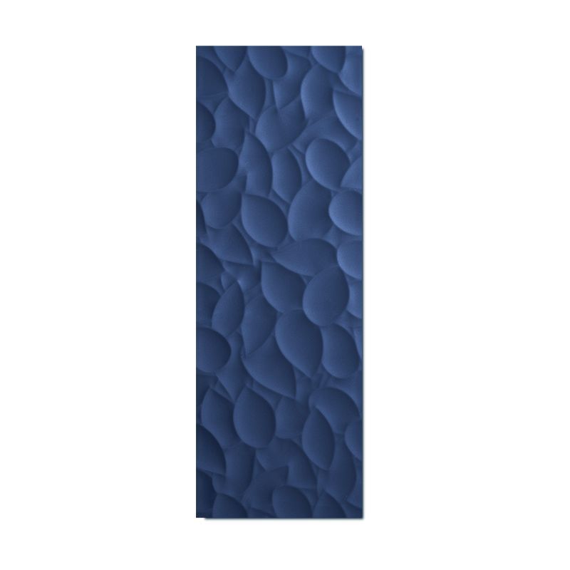 Керамическая плитка Genesis 635 0126 0081 Leaf Deep Blue matt для стен 35x100