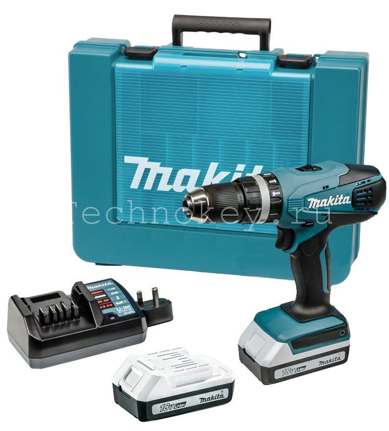 Дрель аккумуляторная MAKITA HP457DWE