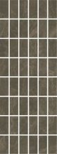 Керамическая плитка MM15139 Лирия коричневый мозаичный. Декор (15x40)