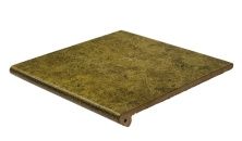 Клинкерная плитка Peld METALICA MUSTARD Ступень 33x33