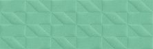 Керамическая плитка M129 Outfit Turquoise Struttura Tetris 3D для стен 25x76
