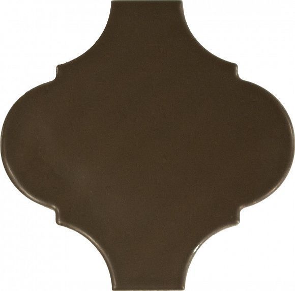 Керамическая плитка Satin Arabesque Tufo - коричневый для стен 14,5x14,5