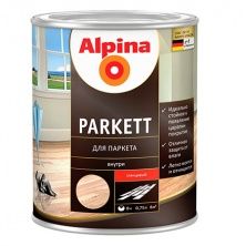 ALPINA PARKETT лак паркетный, глянцевый (0,75л)