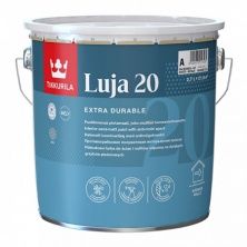 TIKKURILA LUJA 20 краска антигрибковая для влажных помещений, полуматовая, база C (2,7л)