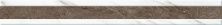 Керамическая плитка Capella коричневый CP1J111DT Бордюр 5x44