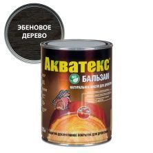 Акватекс-Бальзам масло для древесины, эбеновое дерево (0,75л)