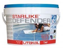 LITOKOL STARLIKE DEFENDER затирка двухкомпонентная, С.560 Grigio Portland (Серый цемент) (1кг)