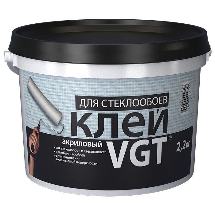 VGT КЛЕЙ АКРИЛОВЫЙ ДЛЯ СТЕКЛООБОЕВ готовый к применению (10кг)