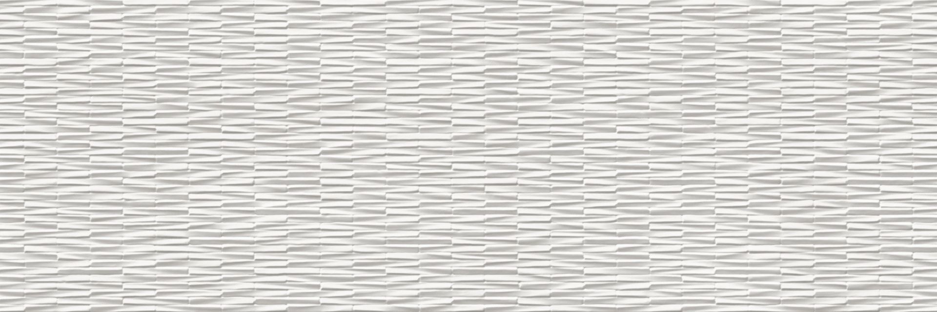 Керамическая плитка REGINA R79E Resina Bianco Struttura Wall 3D rett для стен 40x120