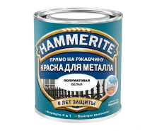 HAMMERITE SATIN эмаль по ржавчине п мат, черная (5л)