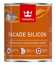 Tikkurila Facade Silicon/ Тиккурила Фасад Силикон Краска для минеральных фасадов акриловая глубокоматовая