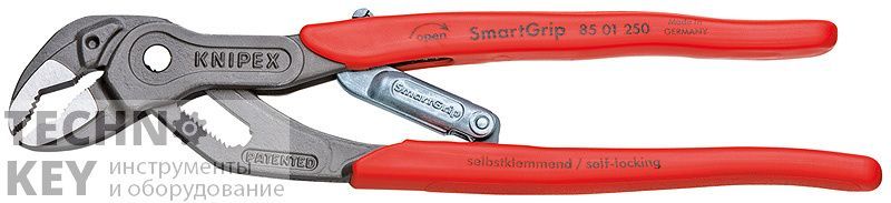 Сантехнические щипцы с автоматической установкой SmartGrip®, 250 мм, KNIPEX 85 01 250 KN-8501250