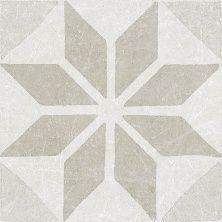 Плитка из керамогранита MATERIA DECOR STAR WHITE для стен и пола, универсально 20x20