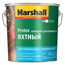 MARSHALL PROTEX яхтный лак, полуматовый (2,5л), Эстония