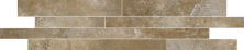 Мозаика Ferry коричневый 14,4x69